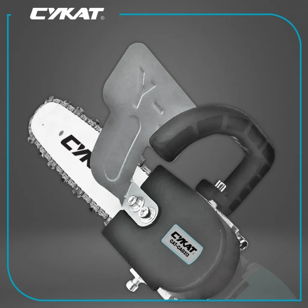 Adaptor Gergaji Rantai untuk Gerinda 4 Inci, Ubah Gerinda Tangan Jadi Chainsaw Mini 12 Inci 6