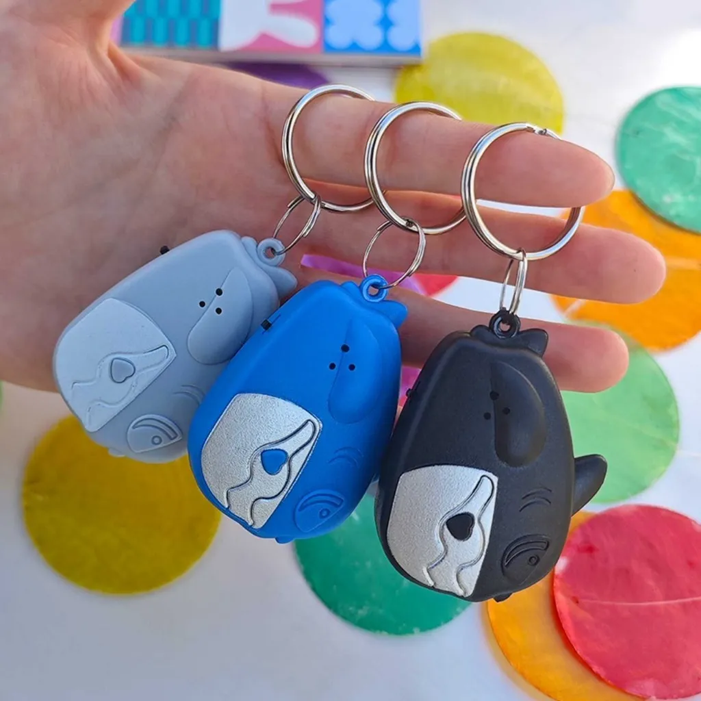 Key Finder Gantungan Kunci Siul: Bersiul, Kunci Berbunyi dan Menyala 4