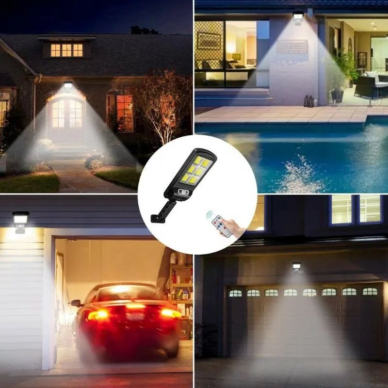 Lampu Solar 200 Watt Tenaga Surya, 3 Mode, Sensor Gerak 3