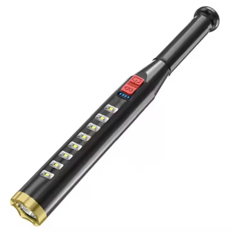 Senter LED Tongkat 1800 Lumen, Panjang Bisa Ditarik 31 sampai 41 cm, Bodi Aluminium 4
