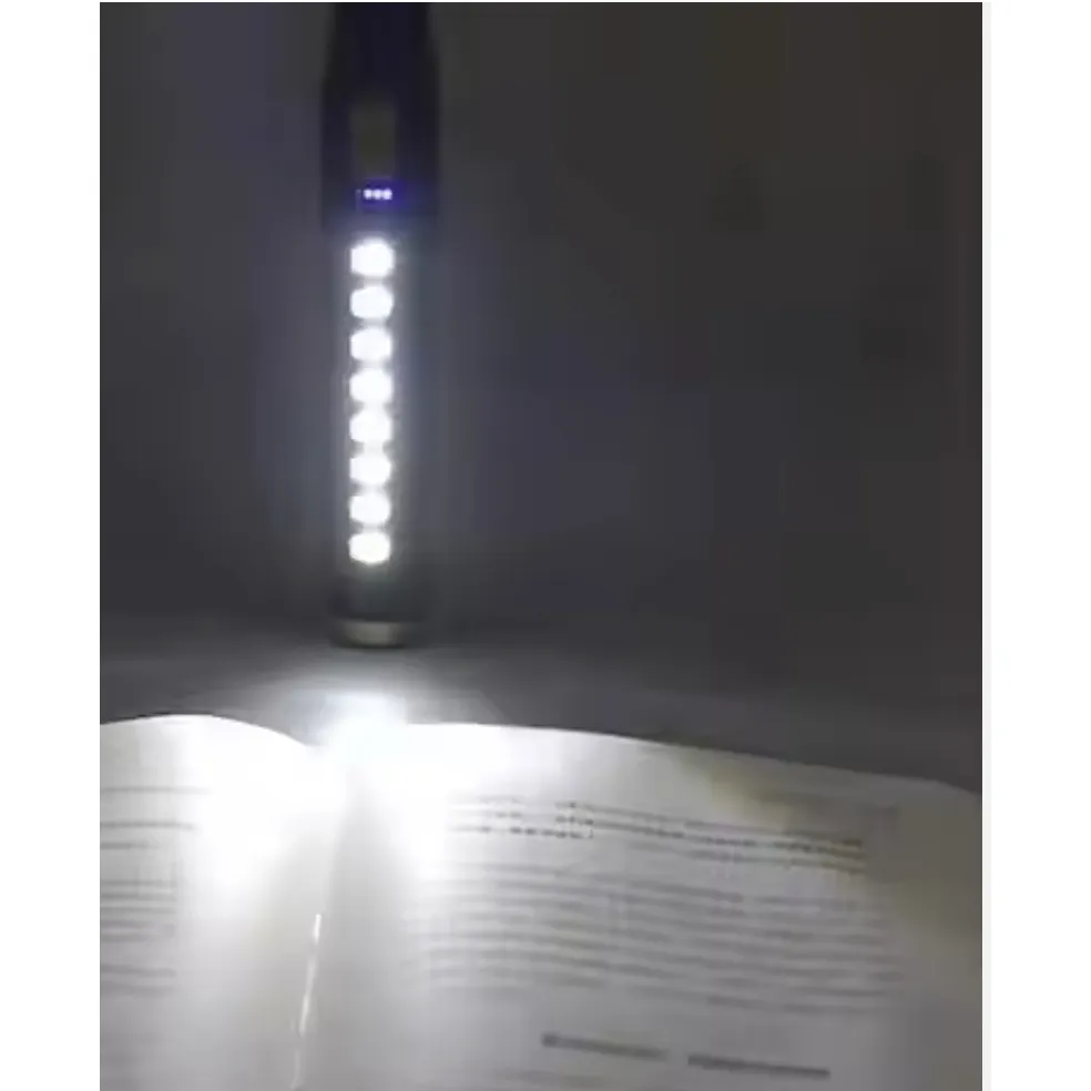 Senter LED Tongkat 1800 Lumen, Panjang Bisa Ditarik 31 sampai 41 cm, Bodi Aluminium 5
