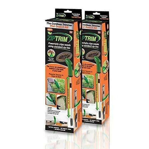 Zip Trim Pemotong Rumput Cordless Mini, Pakai Kabel Ties, dengan Tongkat Penyambung 5